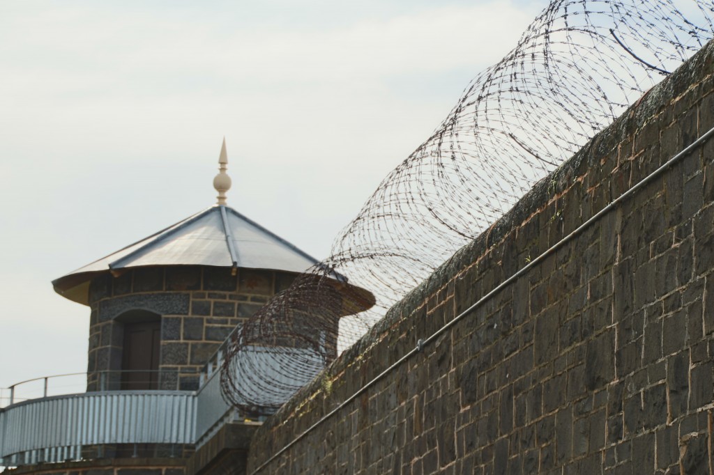 Barbed wire and Bluestone. Cosy.