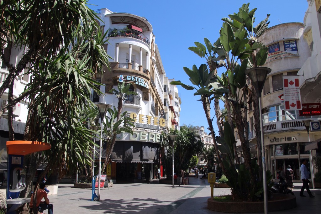 Casablanca streets. We are about to see an awful lot of them.