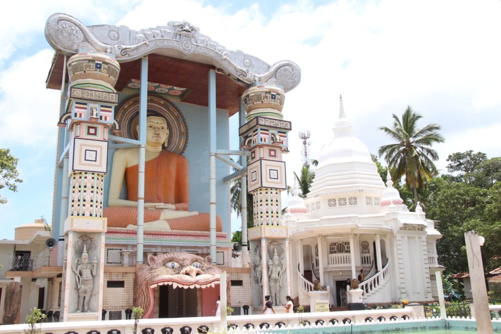 6m tall Buddha statue out front